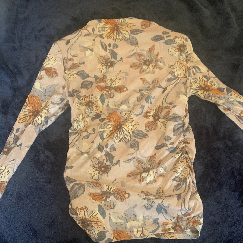 Floral Long Sleeve Women's Top
